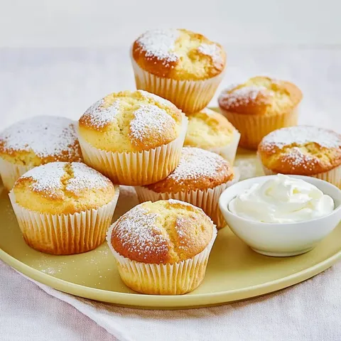 Muffinki z serkiem cytrynowym