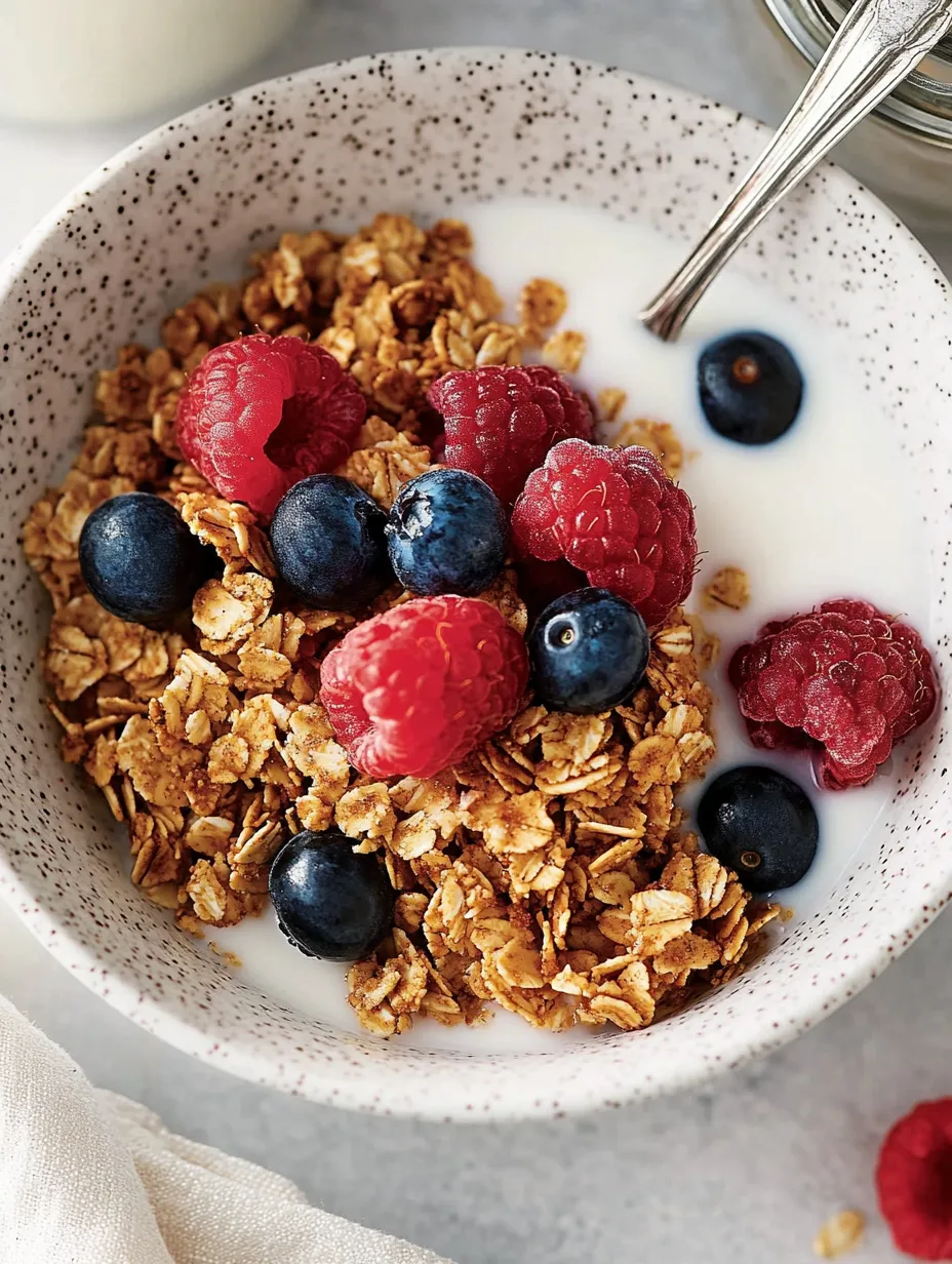 Domowa granola - Błyskawiczny przepis w 10 minut