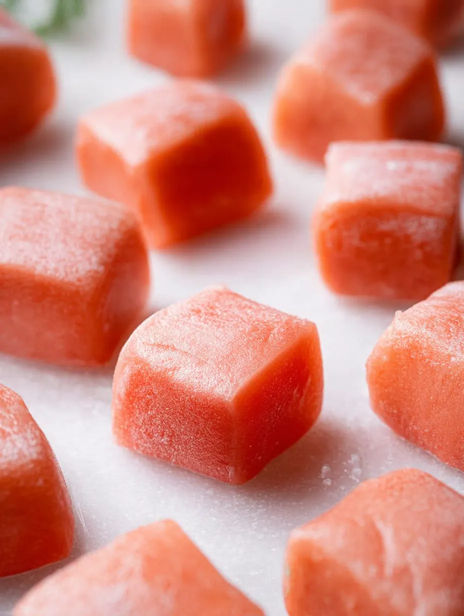 Stos mochi arbuzowego.