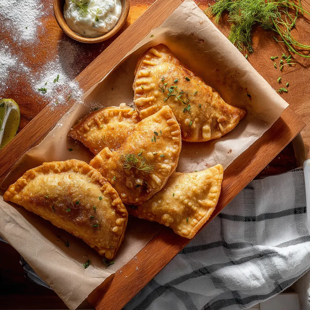 Chebureki danie Krymskie
