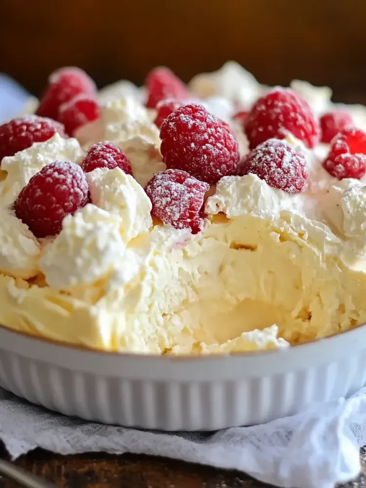 Łatwy sernik mascarpone z malinami.