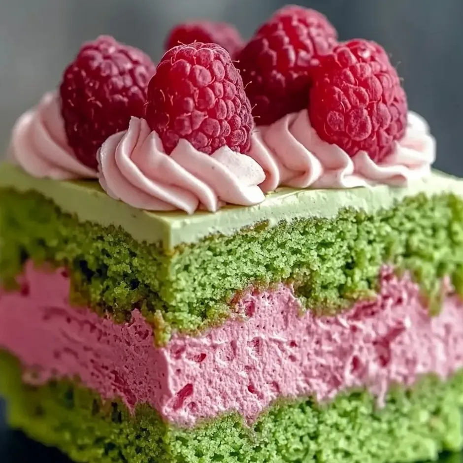Wyjątkowy Malinowy Mus Pistacje.