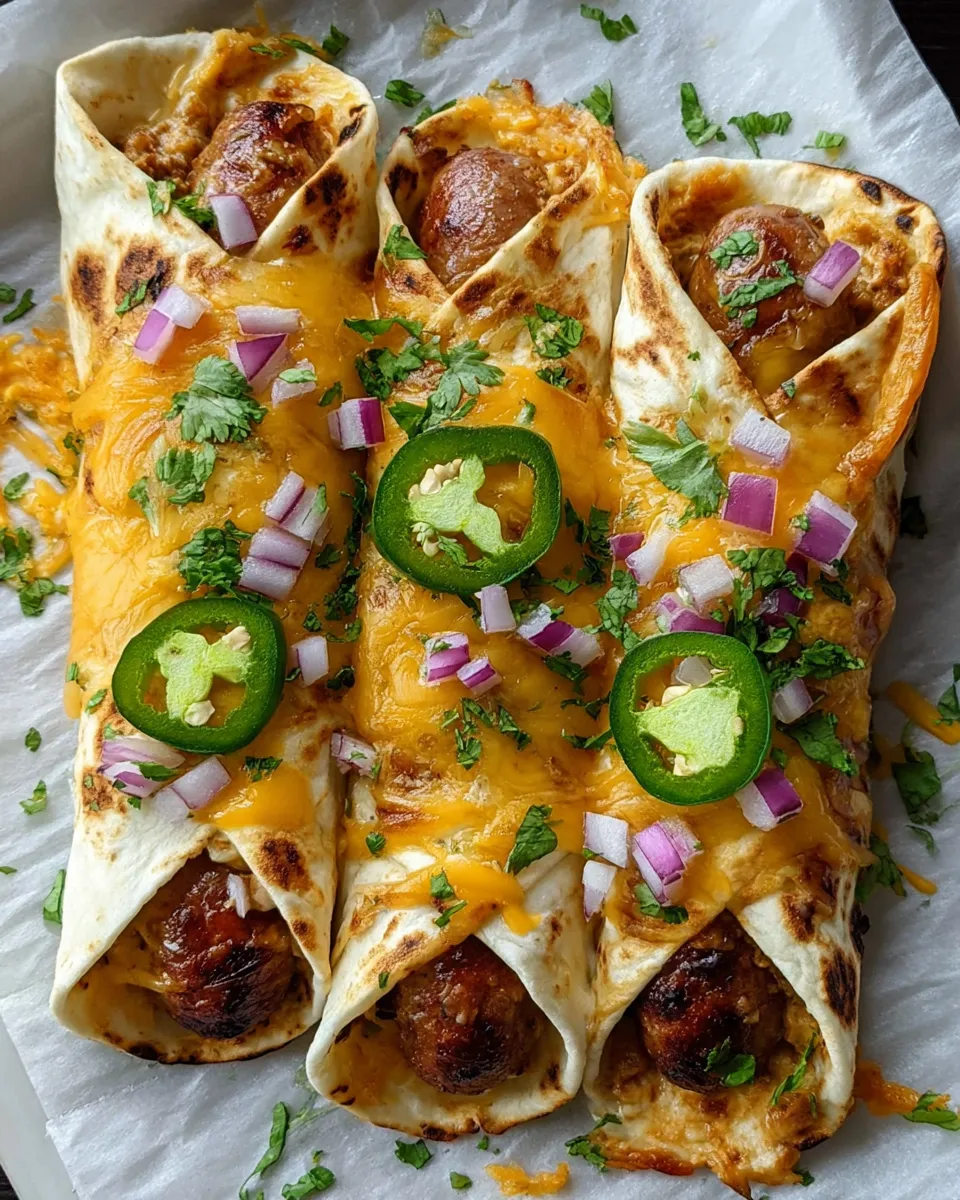 Smaczne Zapiekane Hot Dogi w Cieście Tortilla