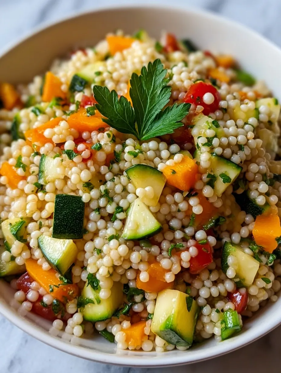 Smaczne Kuskus z warzywami