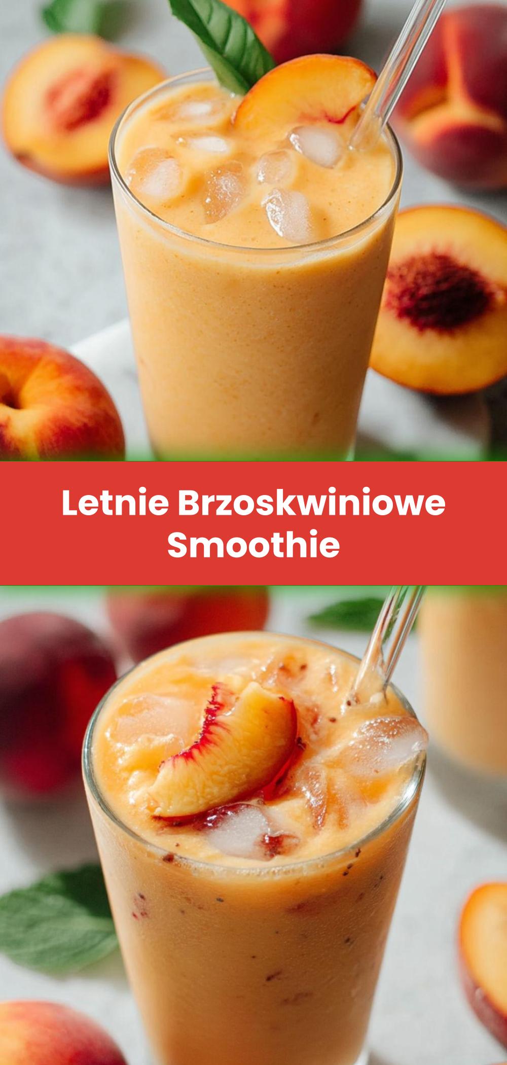 Template of Letnie Brzoskwiniowe Smoothie