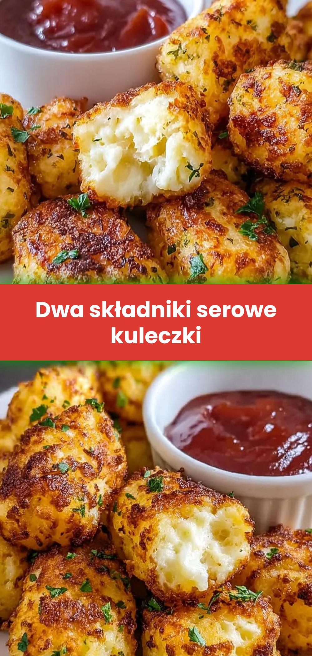 Template of Dwa składniki serowe kuleczki