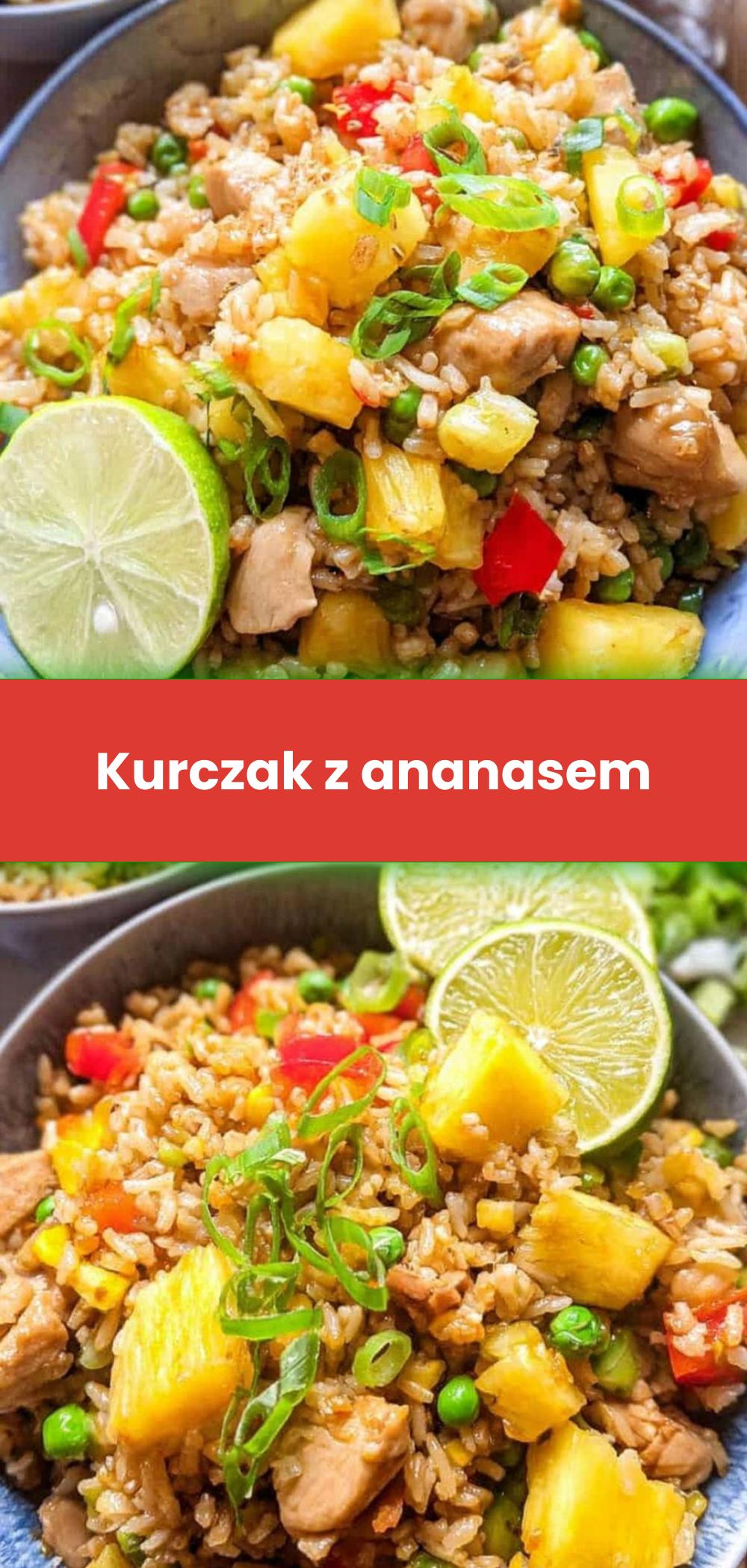 Template of Kurczak z ananasem
