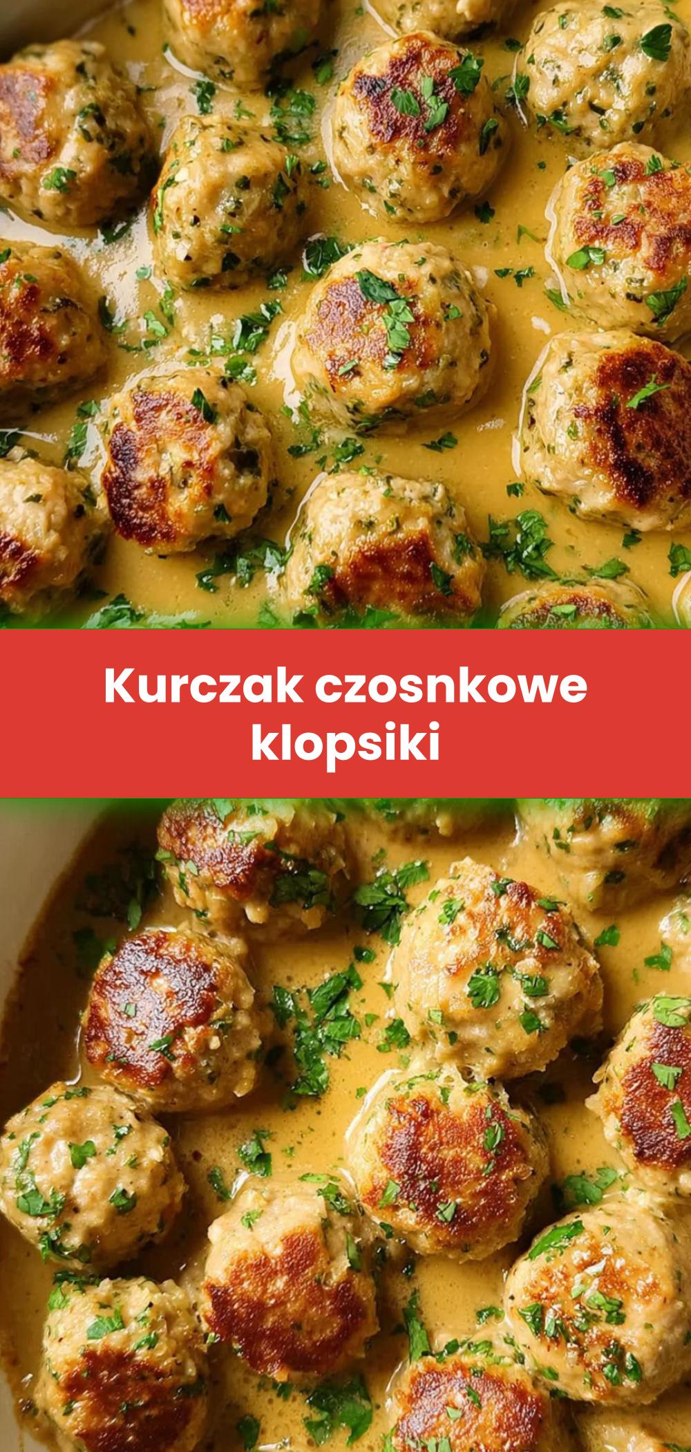 Template of Kurczak czosnkowe klopsiki