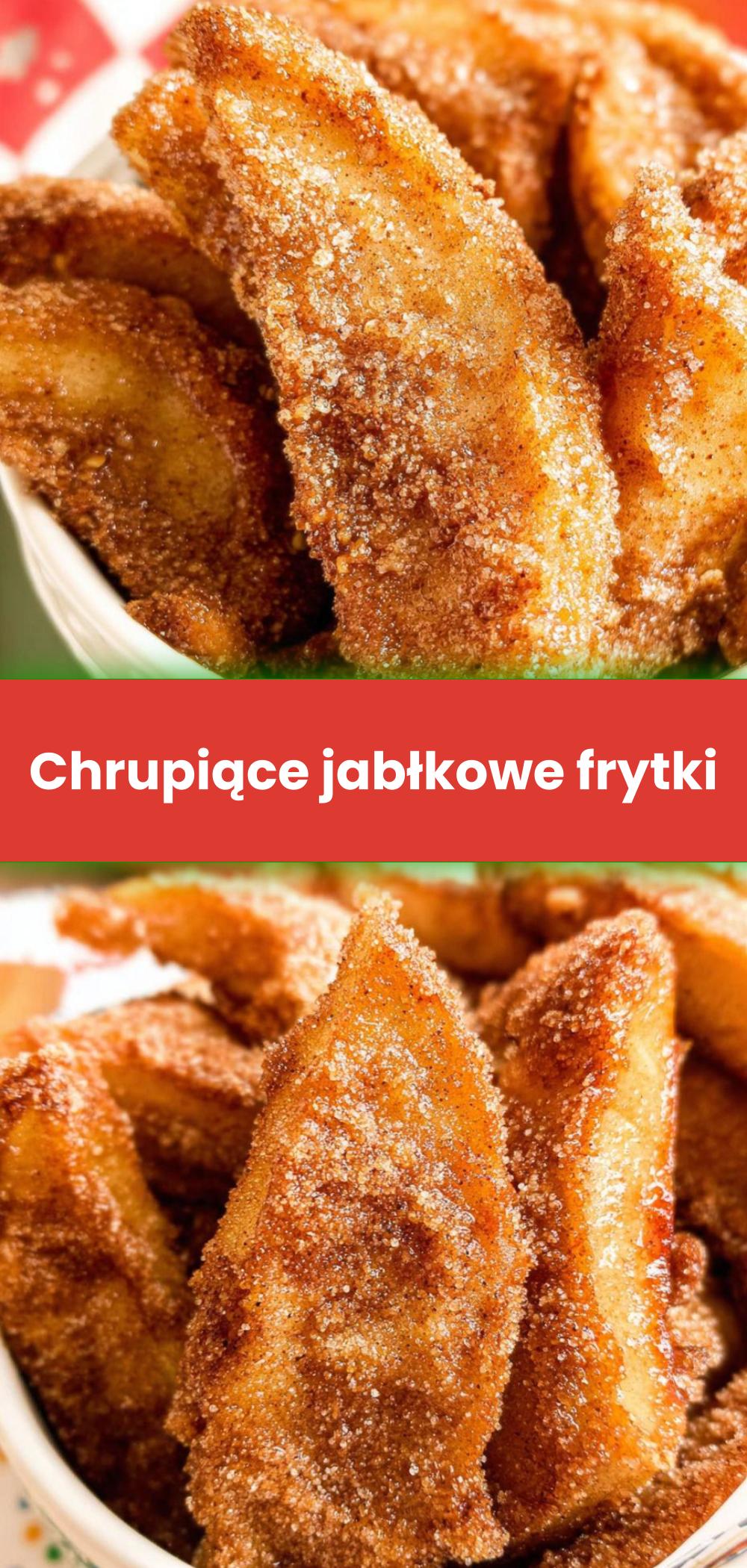 Template of Chrupiące jabłkowe frytki