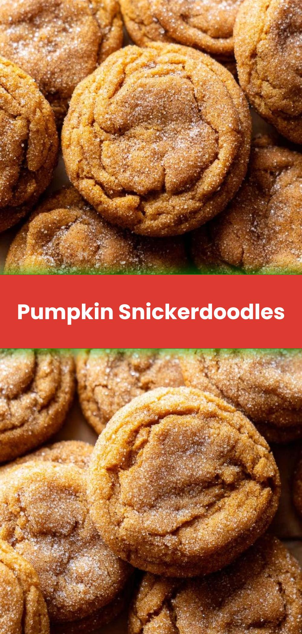 Template of Pumpkin Snickerdoodles