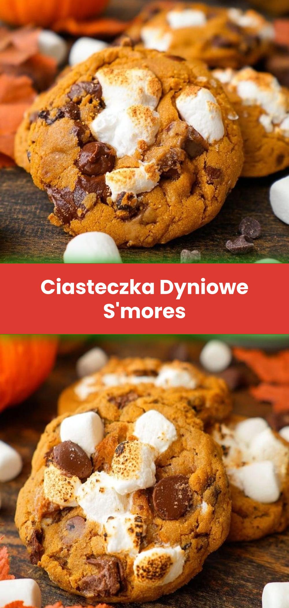 Template of Ciasteczka Dyniowe S'mores