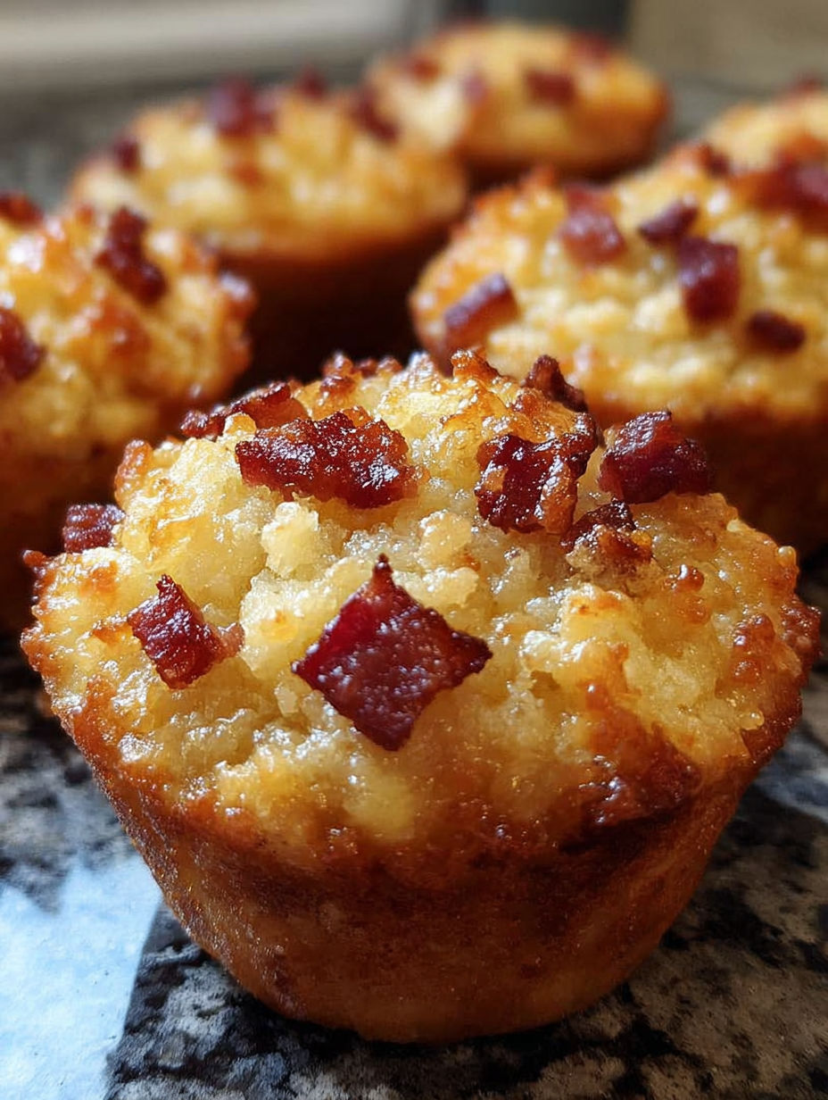 Muffiny klonowo-boczkowe na stole.