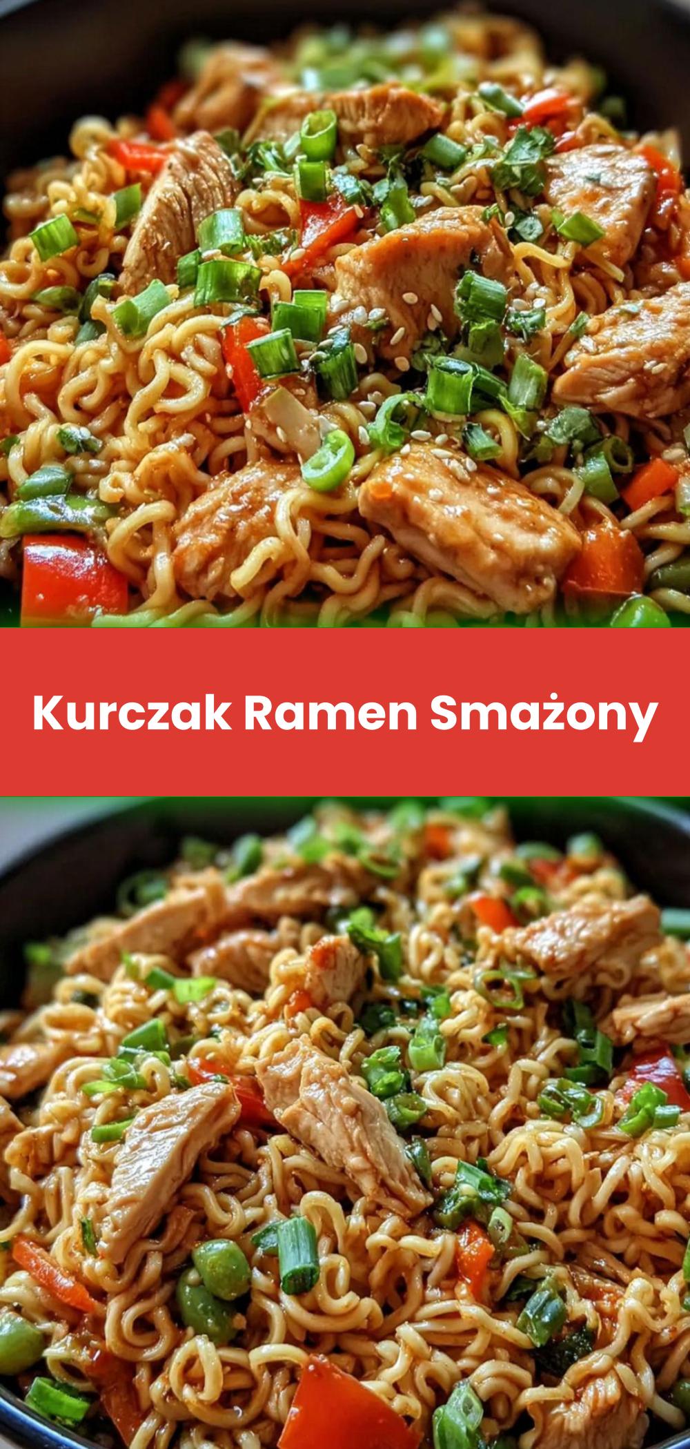 Template of Kurczak Ramen Smażony