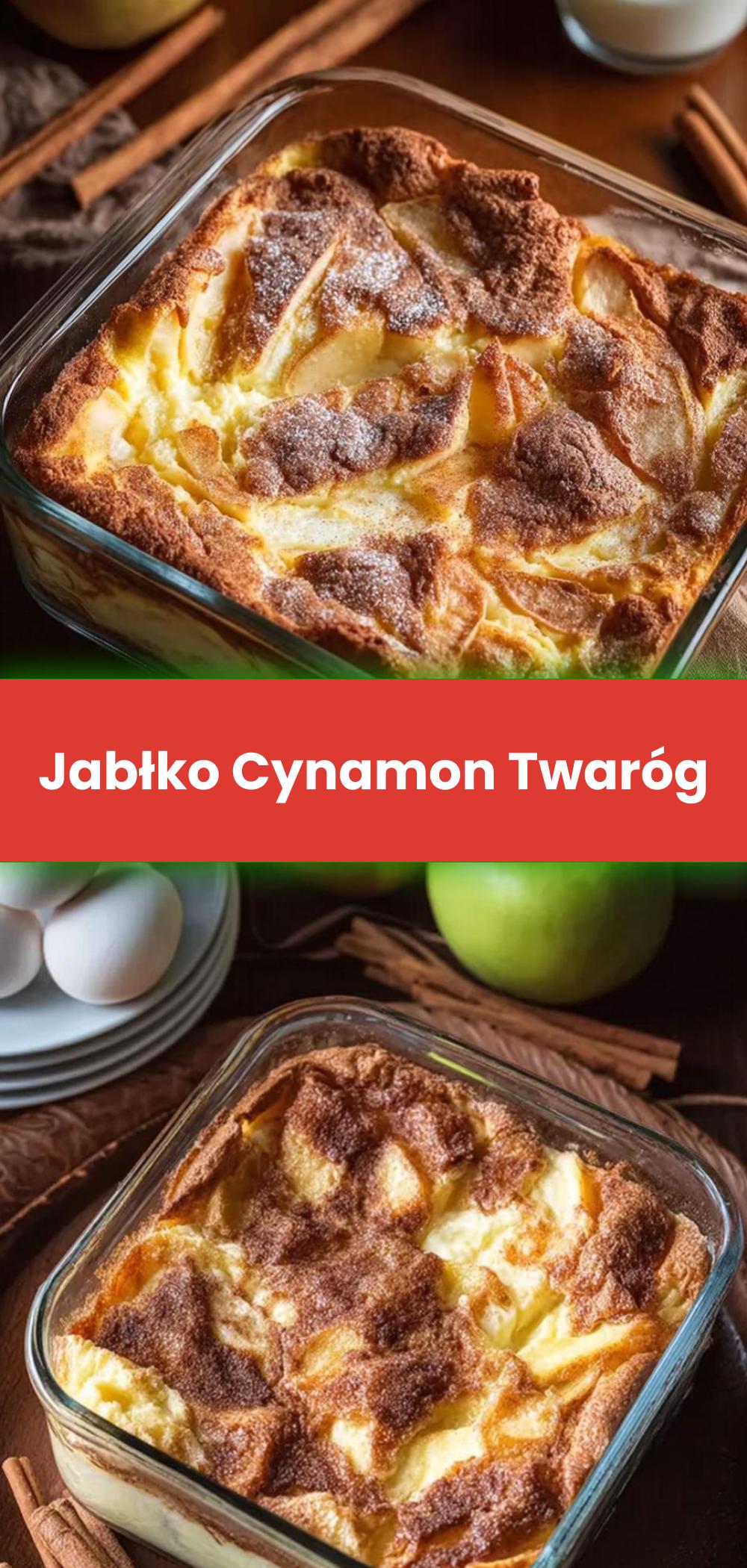 Template of Jabłko Cynamon Twaróg