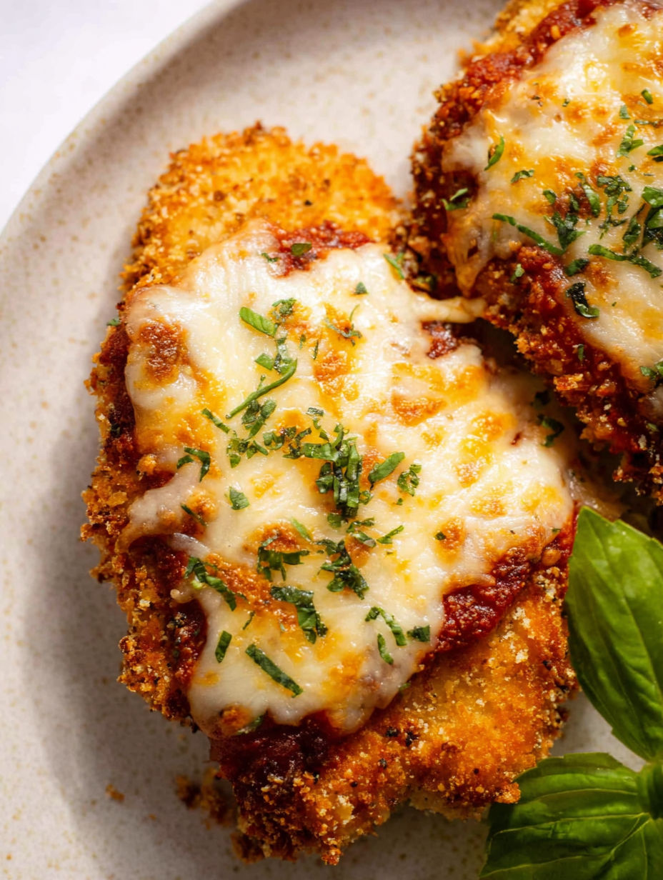 Kurczak parmezan z frytkownicy