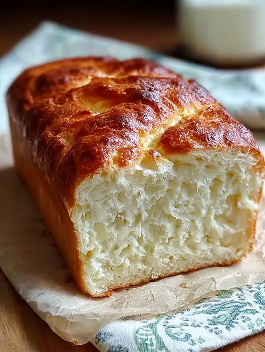 Kromka chleba jogurtowego zero carb.