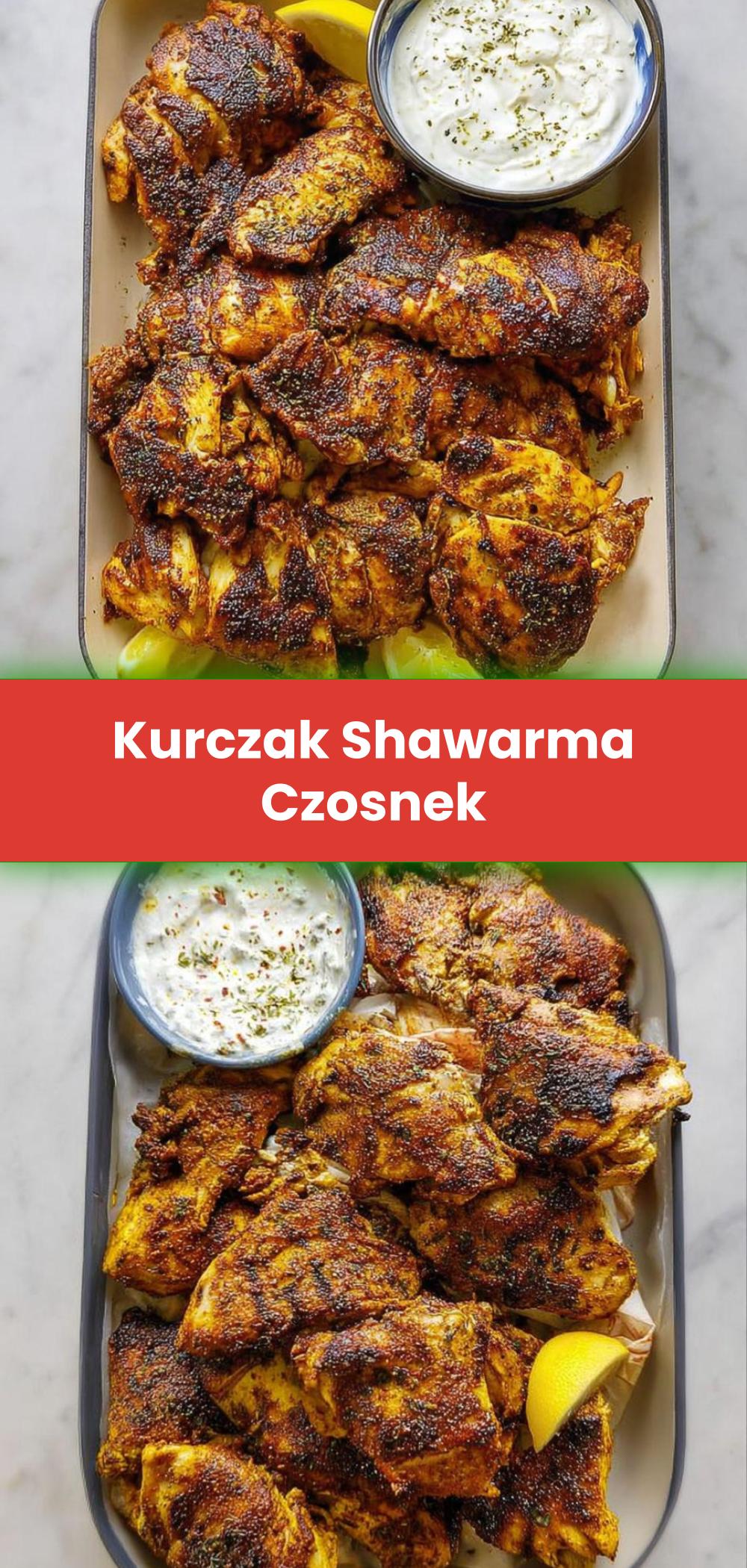 Template of Kurczak Shawarma Czosnek