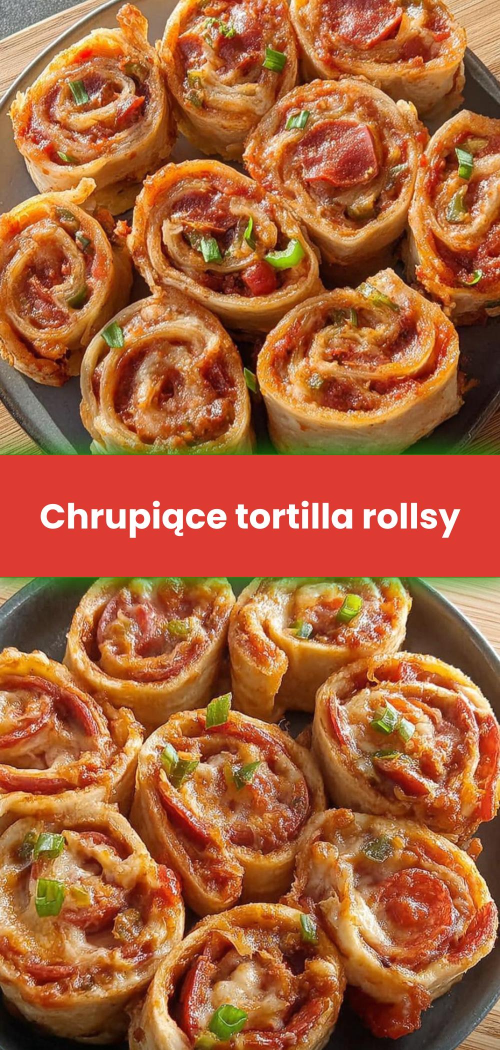 Template of Chrupiące tortilla rollsy