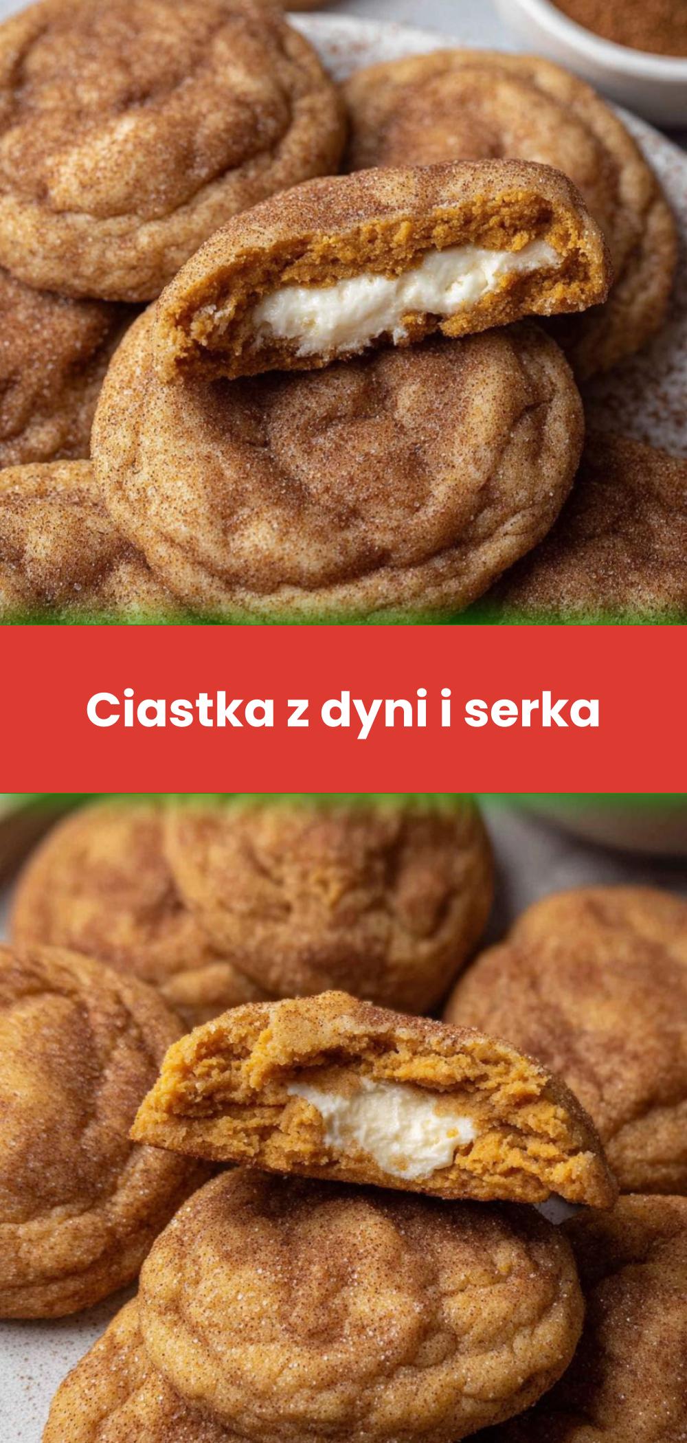 Template of Ciastka z dyni i serka