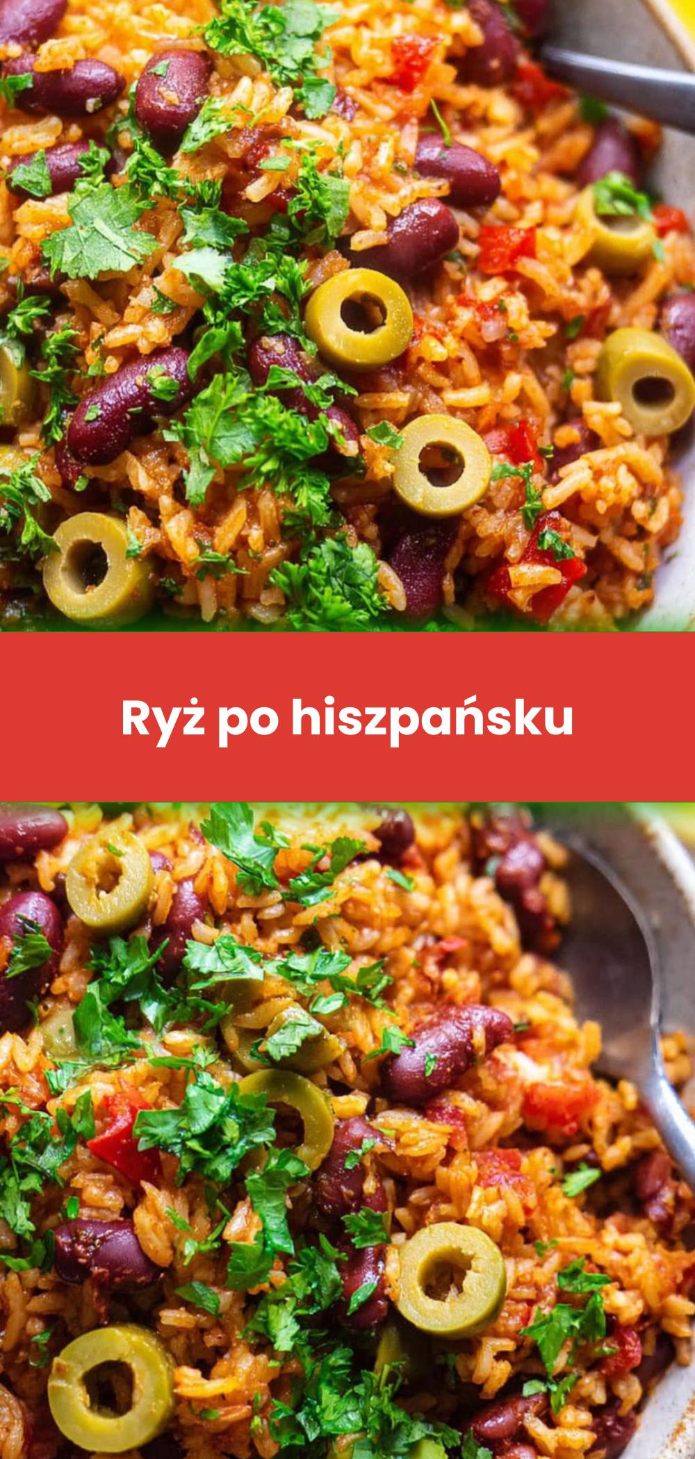 Template of Ryż po hiszpańsku