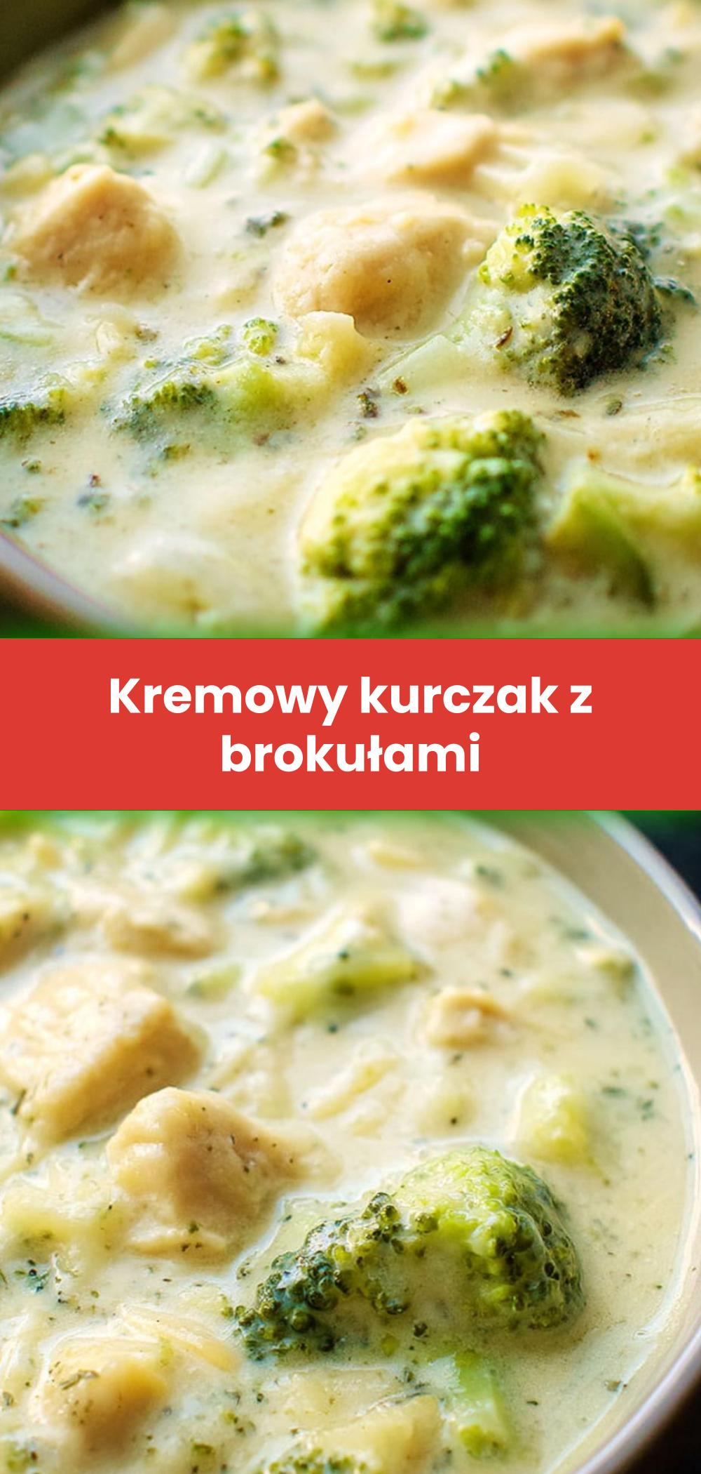 Template of Kremowy kurczak z brokułami
