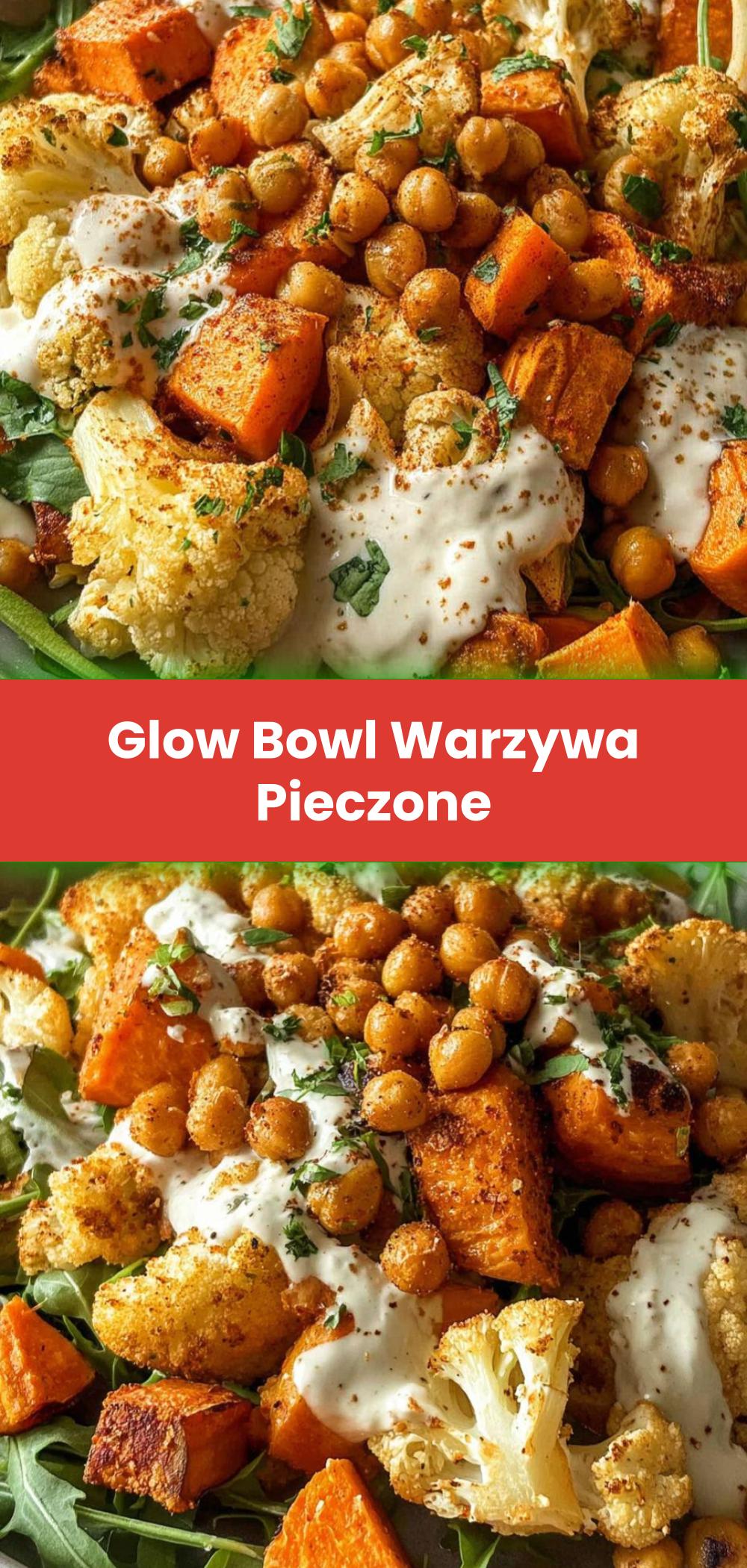 Template of Glow Bowl Warzywa Pieczone