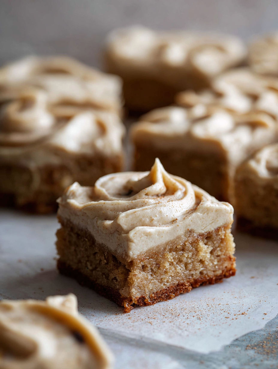 Zbliżenie na apetyczny deser.