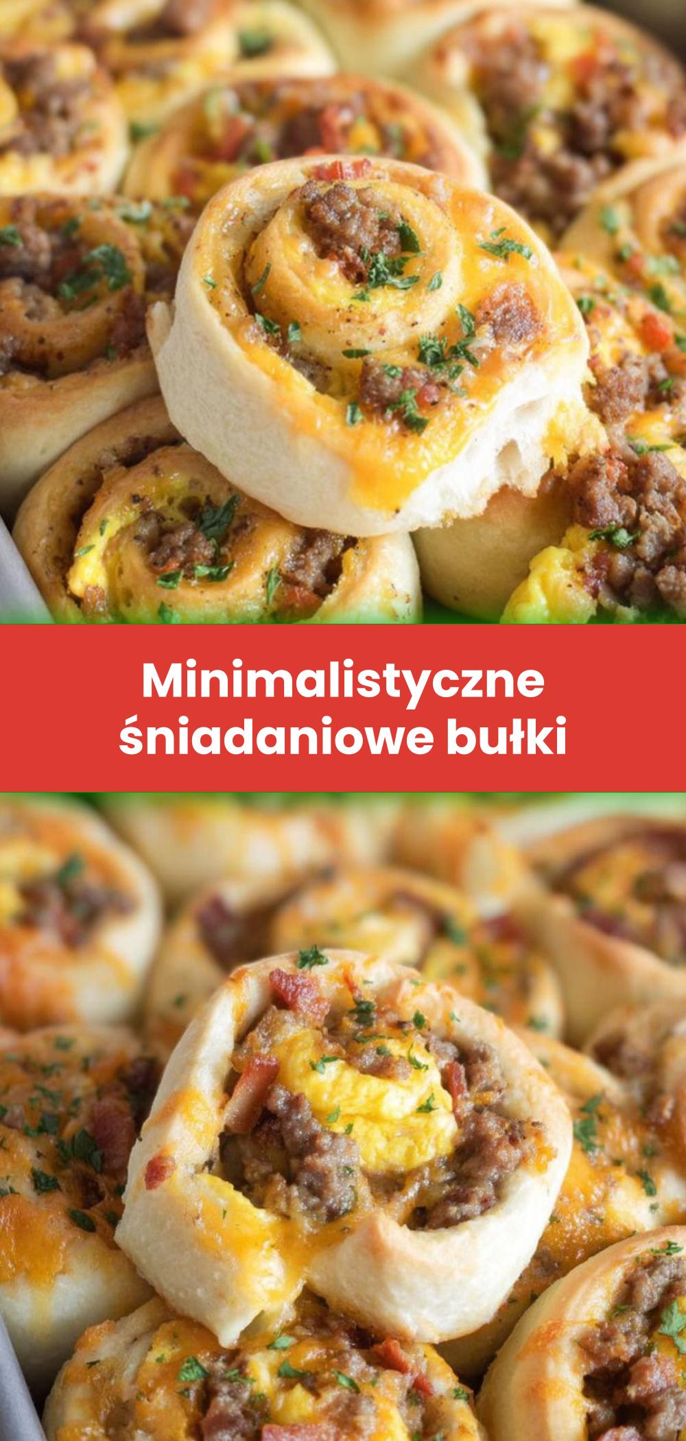 Template of Minimalistyczne śniadaniowe bułki