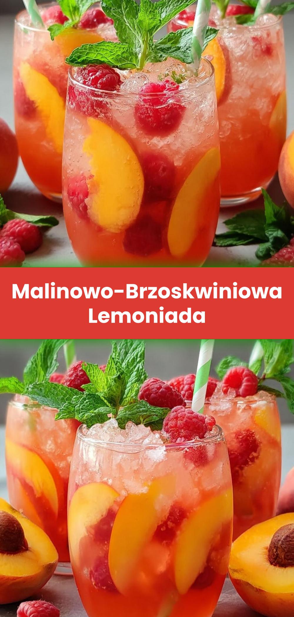Template of Malinowo-Brzoskwiniowa Lemoniada