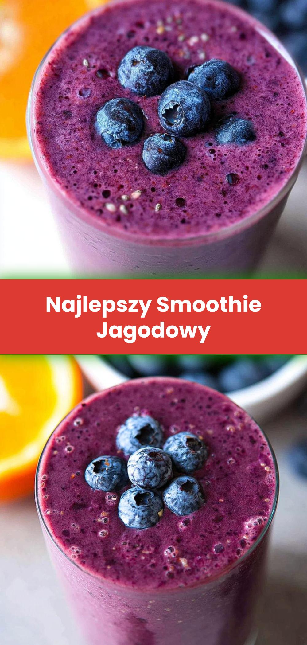 Template of Najlepszy Smoothie Jagodowy