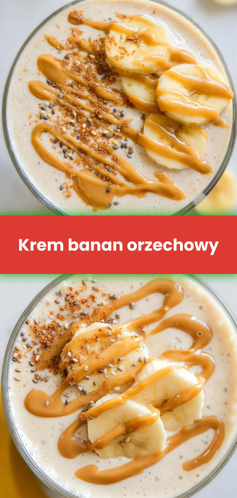Template of Krem banan orzechowy