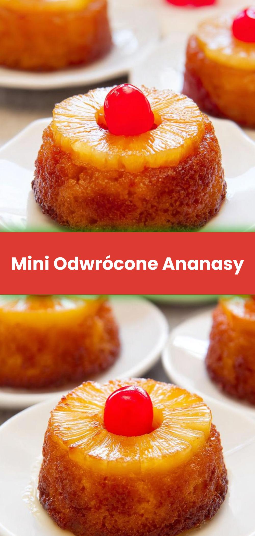 Template of Mini Odwrócone Ananasy