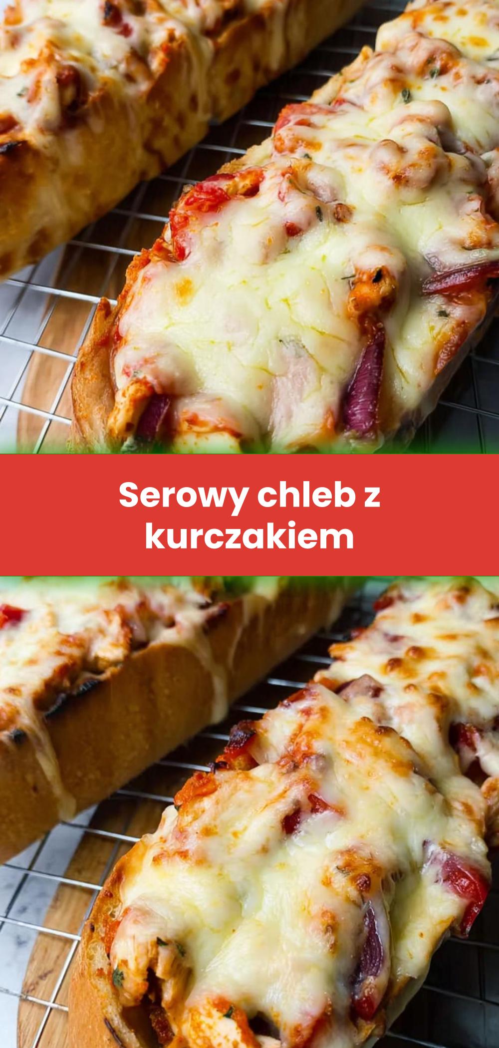 Template of Serowy chleb z kurczakiem