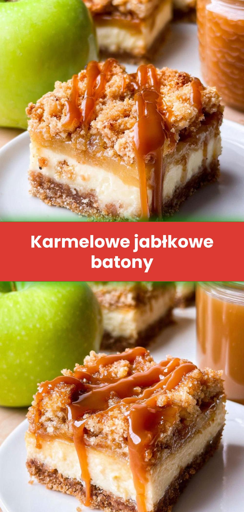 Template of Karmelowe jabłkowe batony