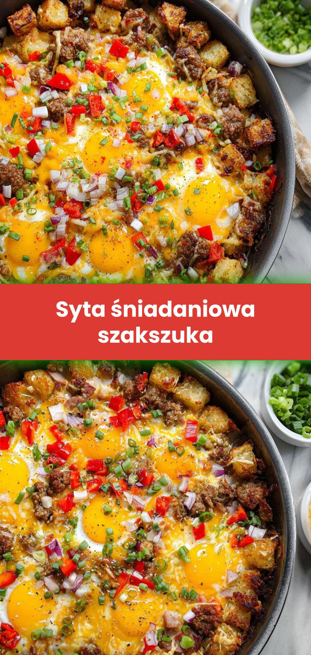 Template of Syta śniadaniowa szakszuka