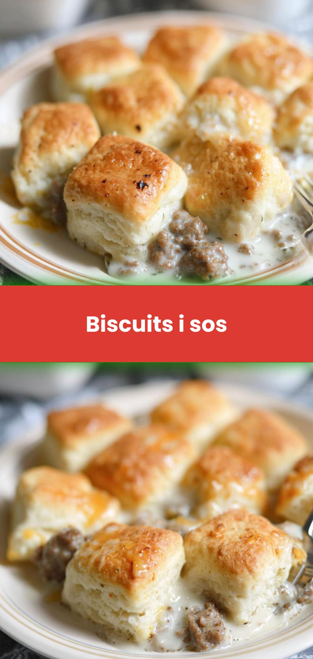 Template of Biscuits i sos