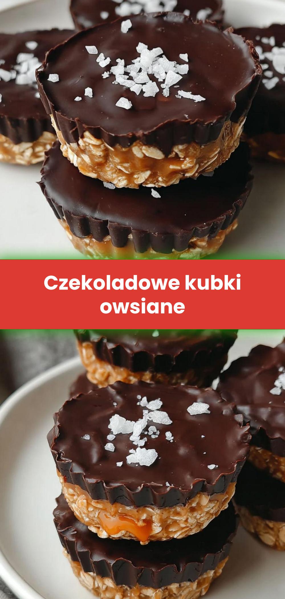Template of Czekoladowe kubki owsiane