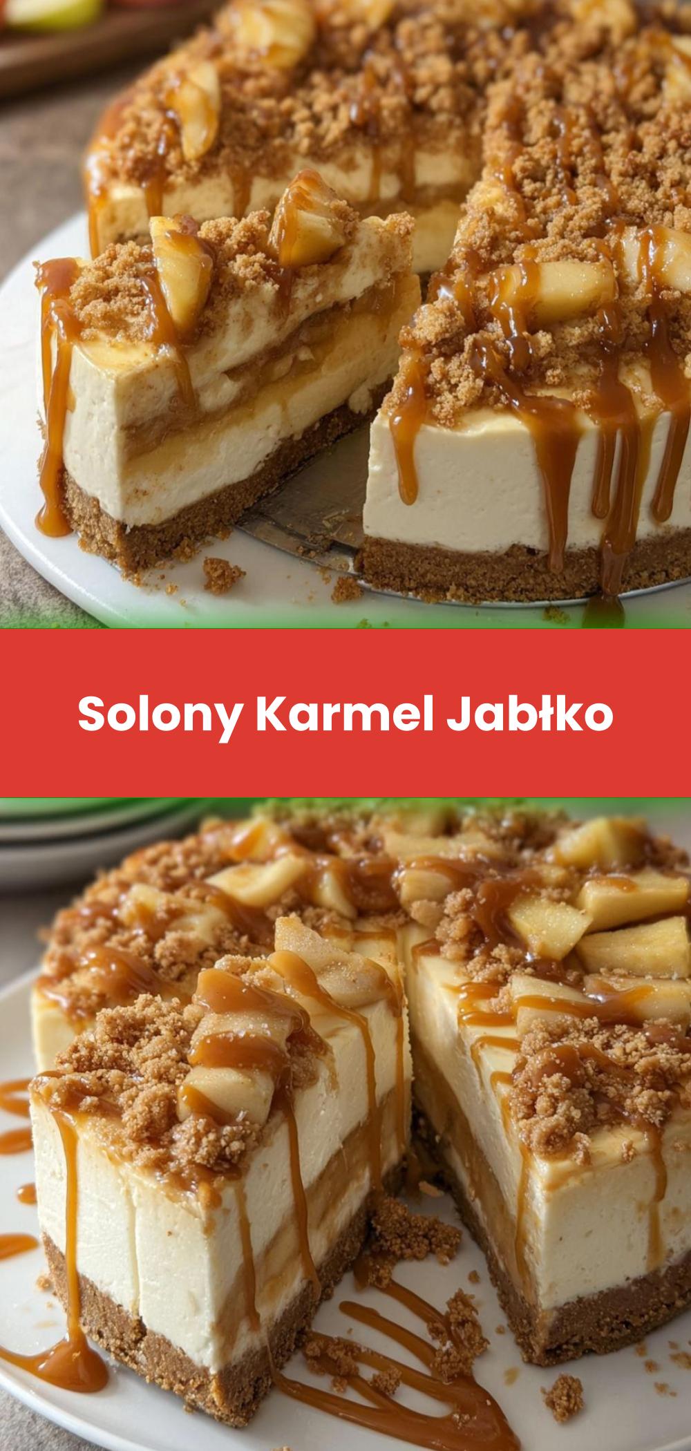 Template of Solony Karmel Jabłko