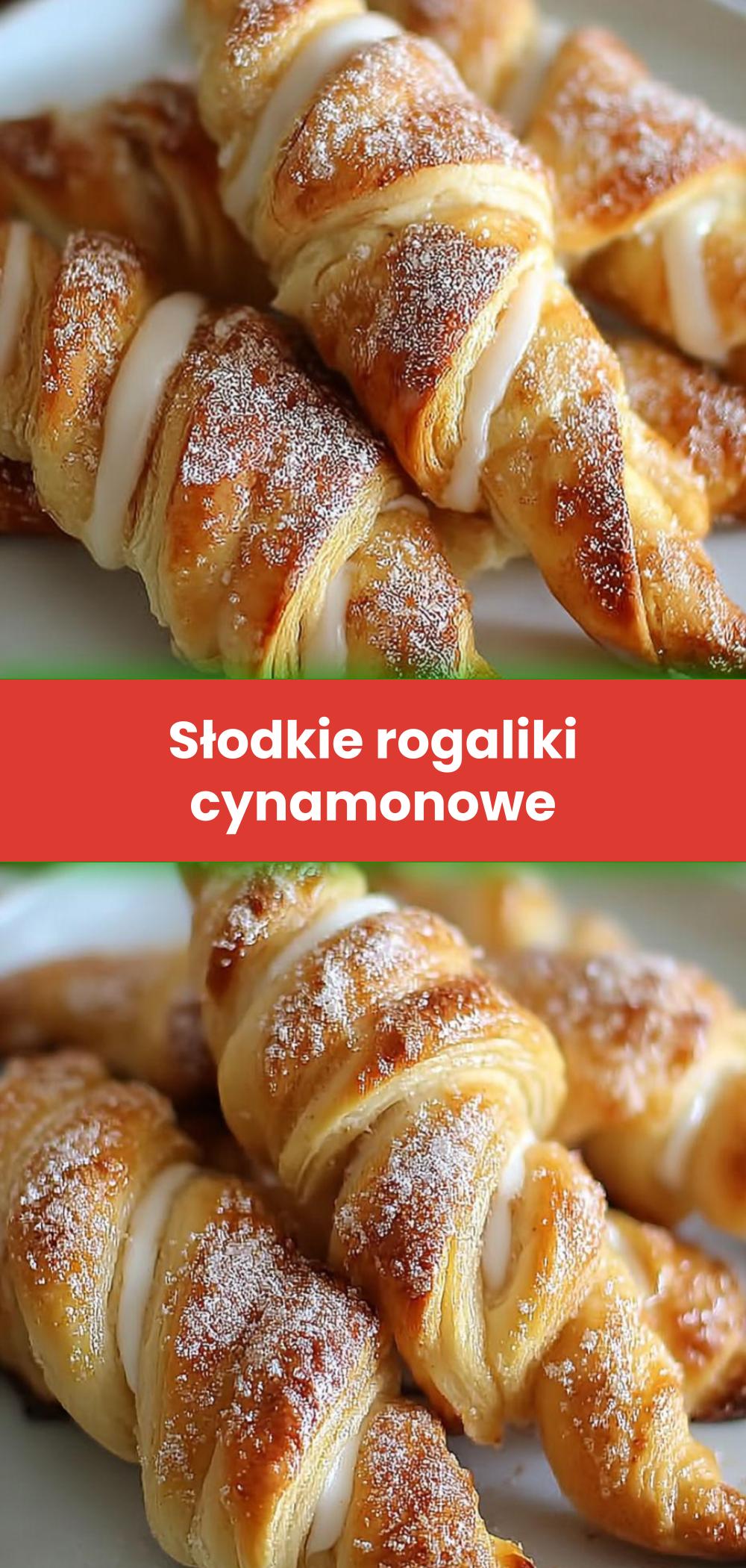 Template of Słodkie rogaliki cynamonowe