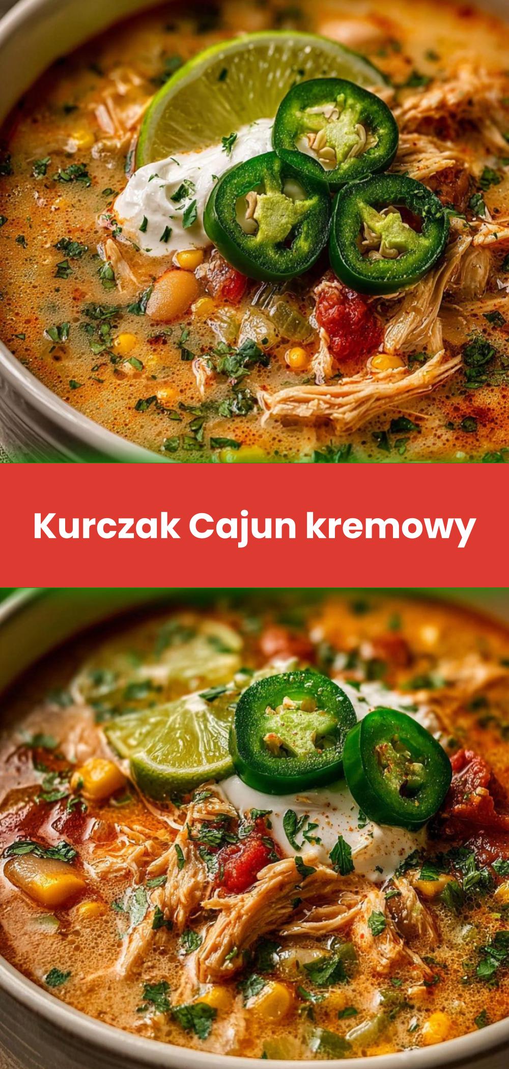 Template of Kurczak Cajun kremowy