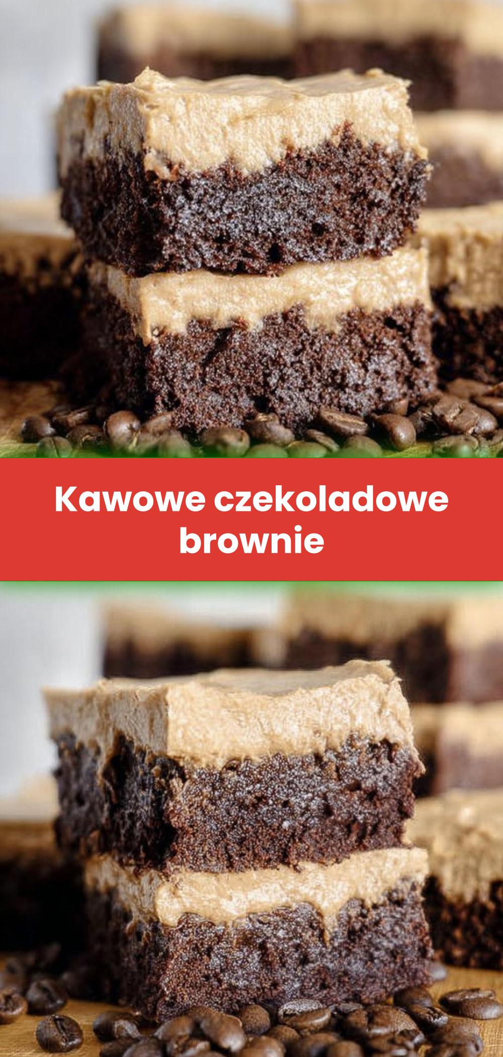 Template of Kawowe czekoladowe brownie