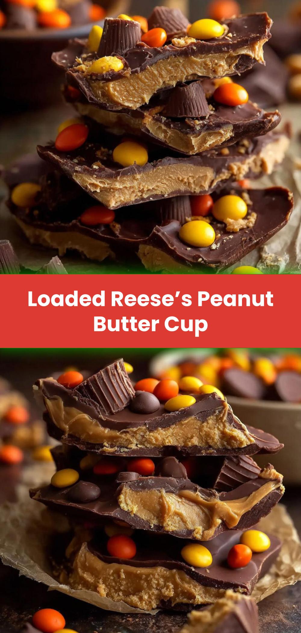 Template of Loaded Reese’s Peanut Butter Cup