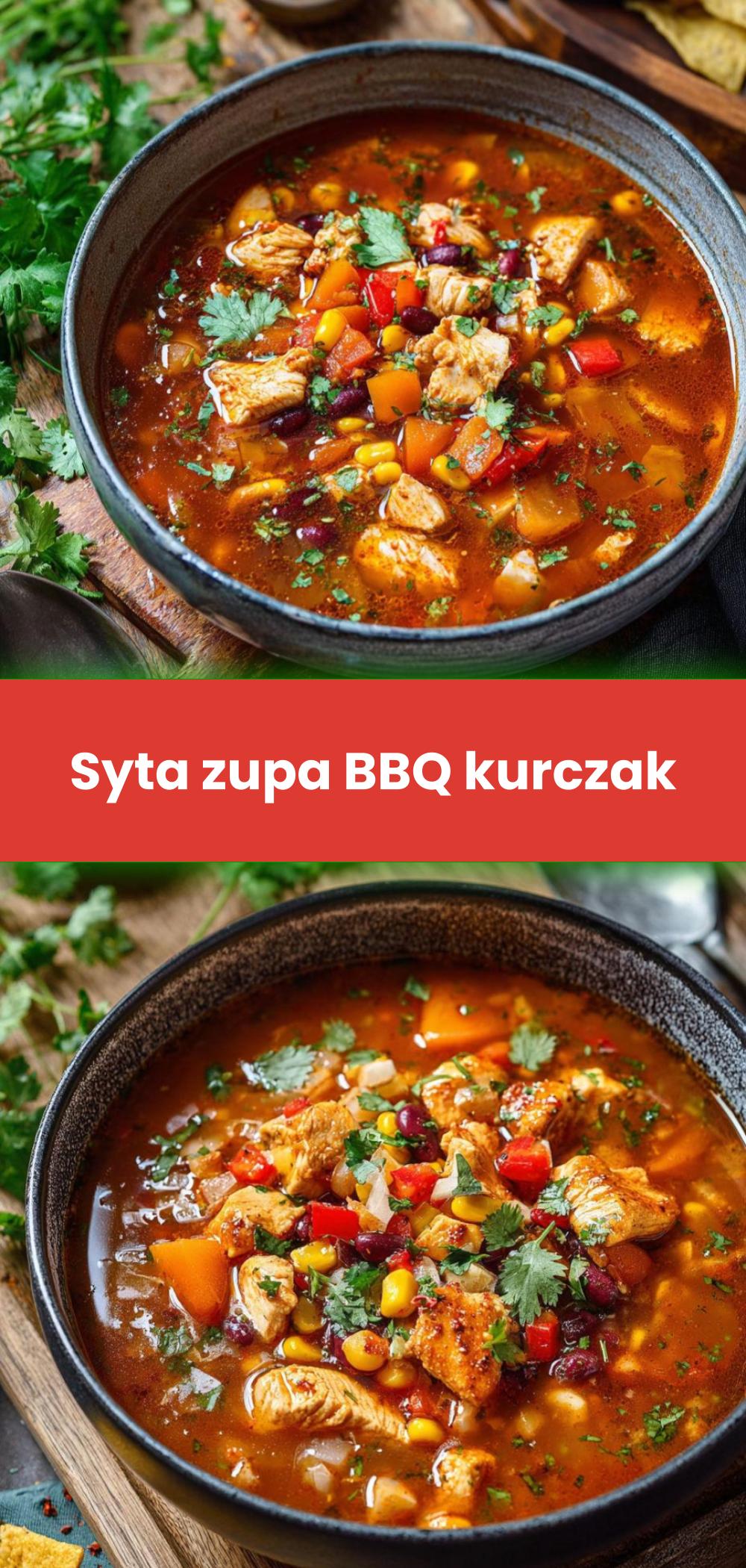 Template of Syta zupa BBQ kurczak