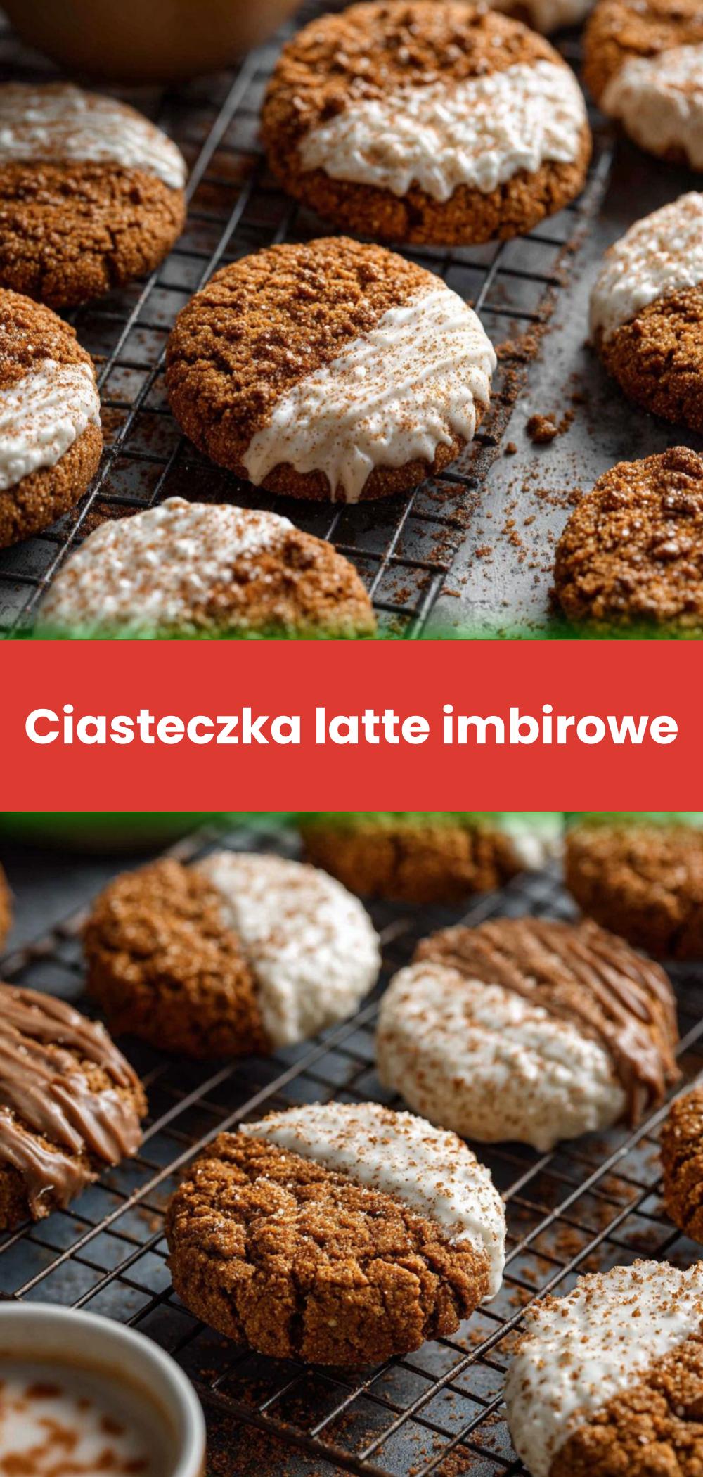 Template of Ciasteczka latte imbirowe
