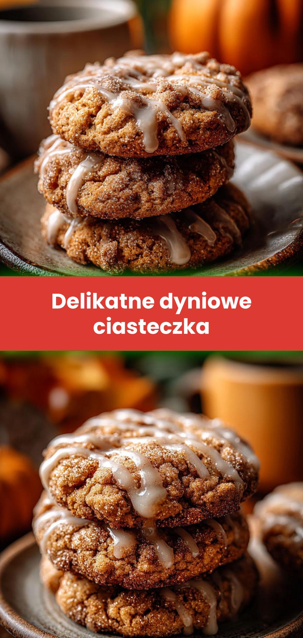 Template of Delikatne dyniowe ciasteczka