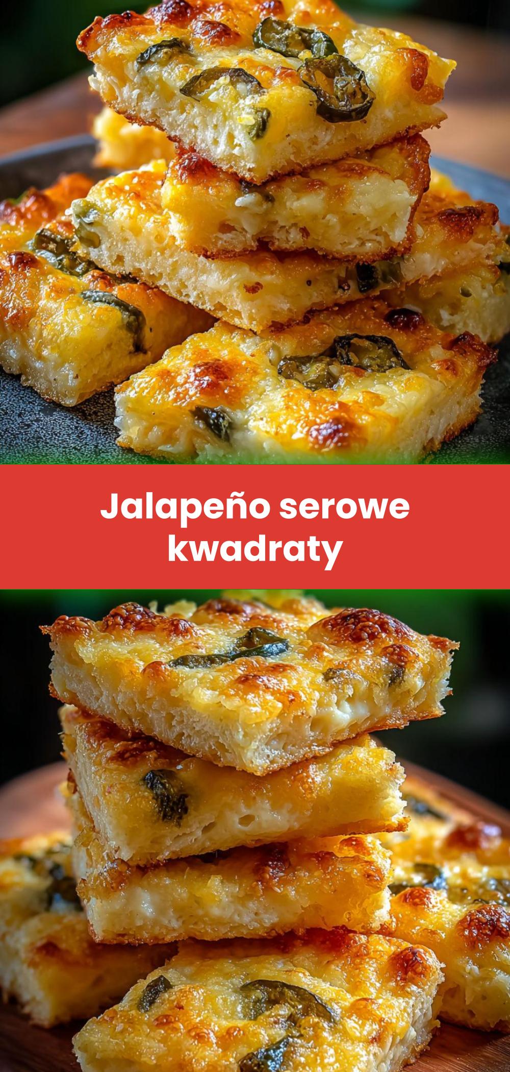 Template of Jalapeño serowe kwadraty