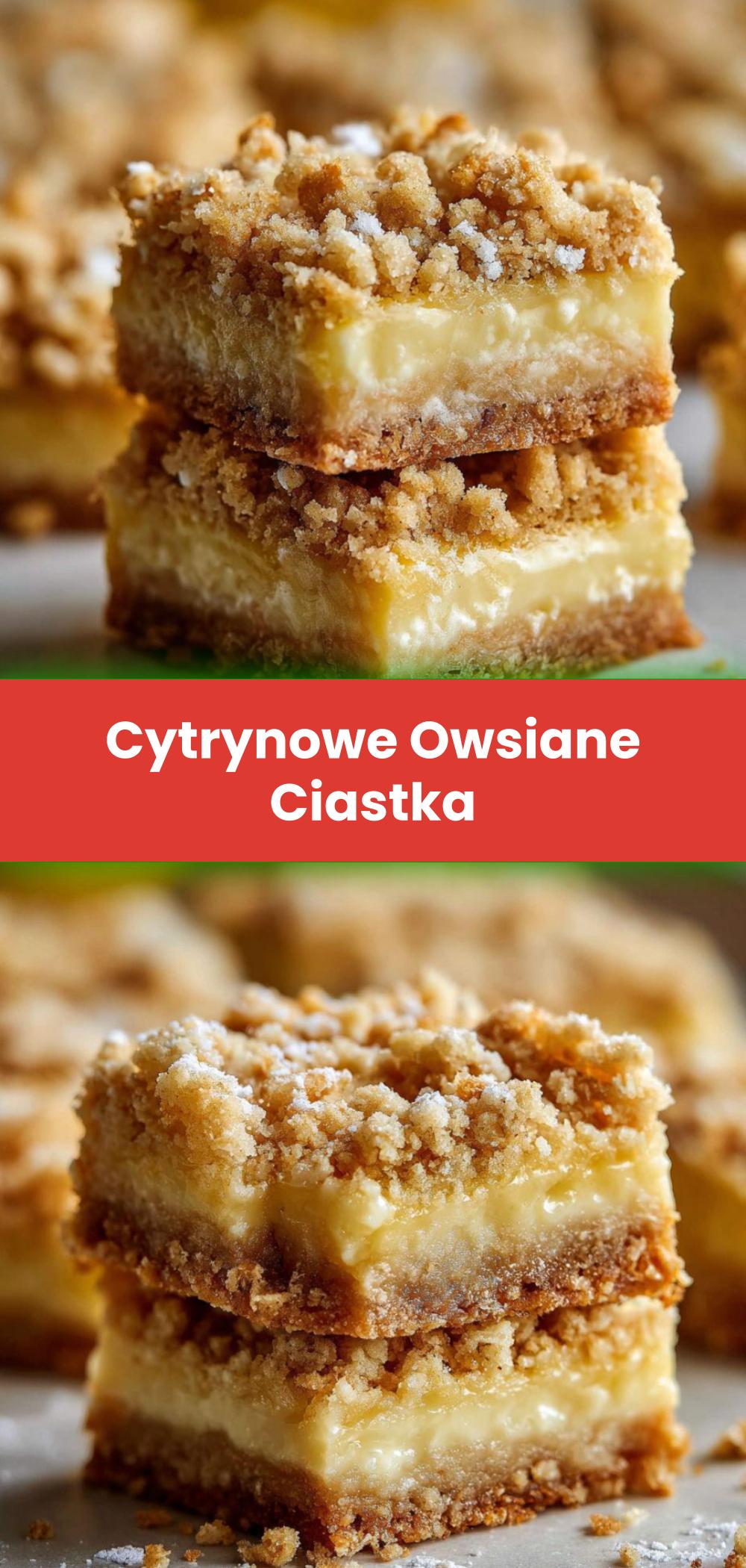 Template of Cytrynowe Owsiane Ciastka