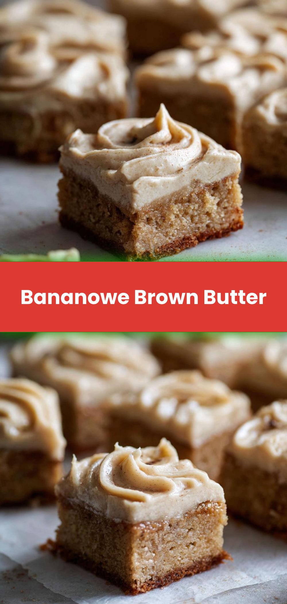 Template of Bananowe Brown Butter