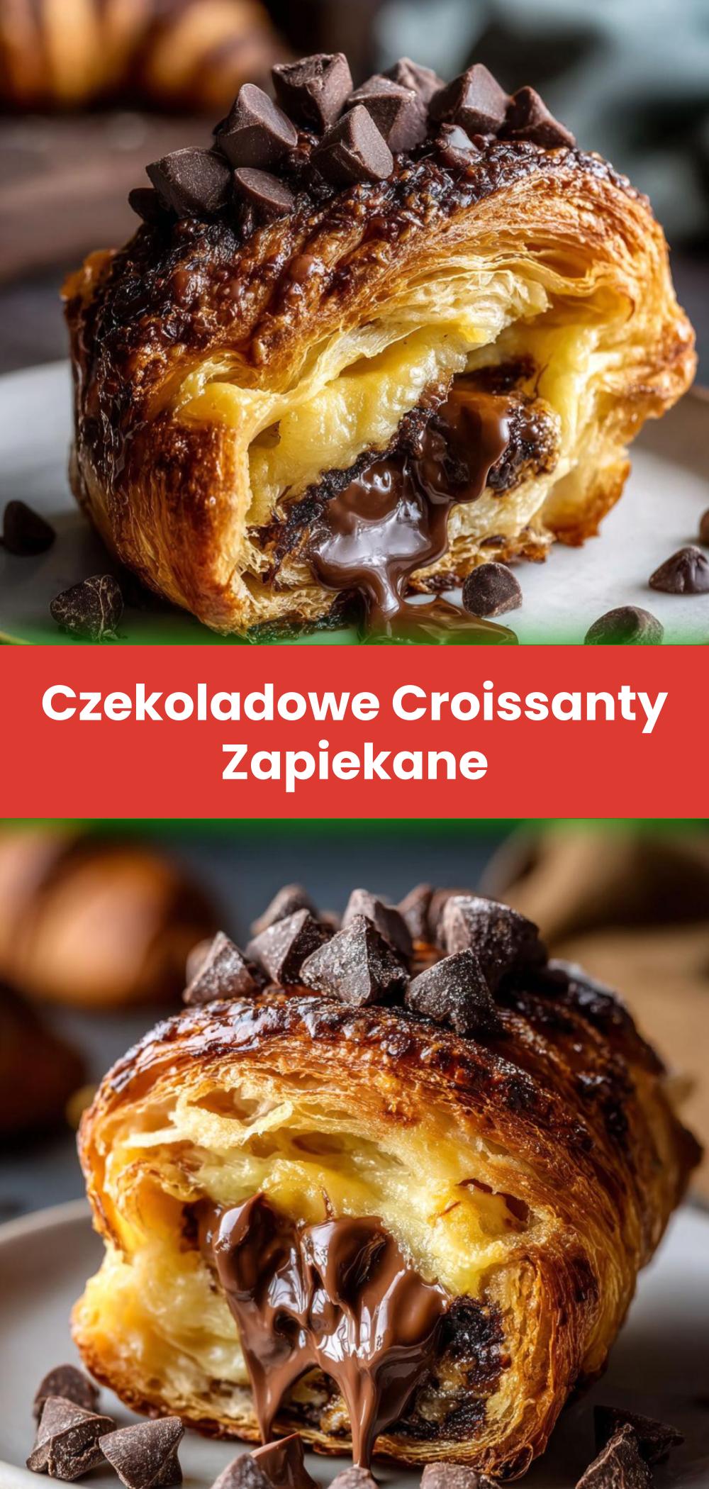 Template of Czekoladowe Croissanty Zapiekane