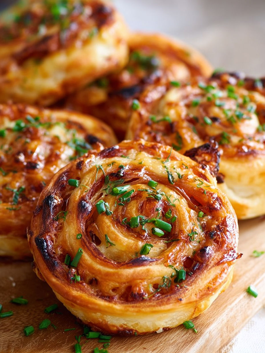 A plate of delicious pastries.